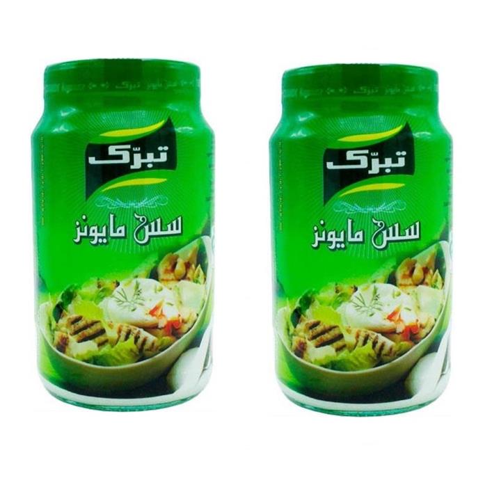 سس مایونز تبرک - 900 گرم بسته 2 عددی